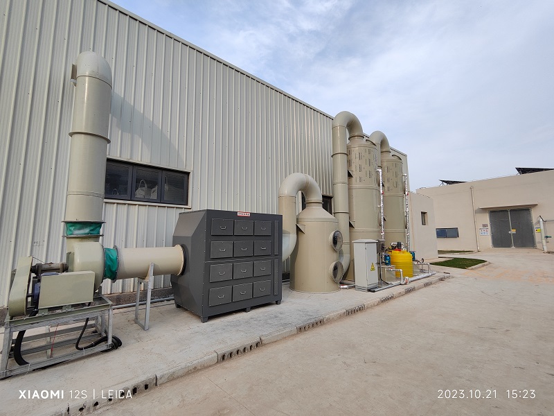 國電投臺前靜脈產(chǎn)業(yè)園VOC治理工程