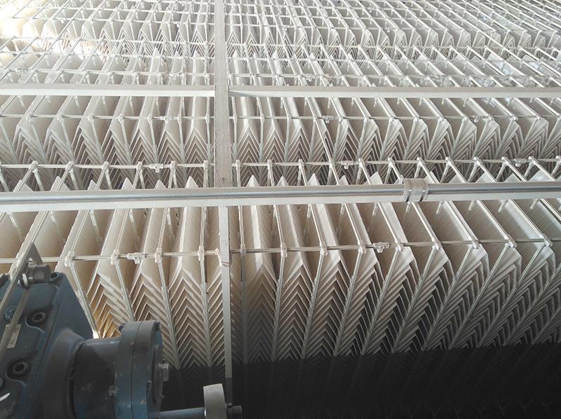 濮陽市第二自來水廠沉淀設備