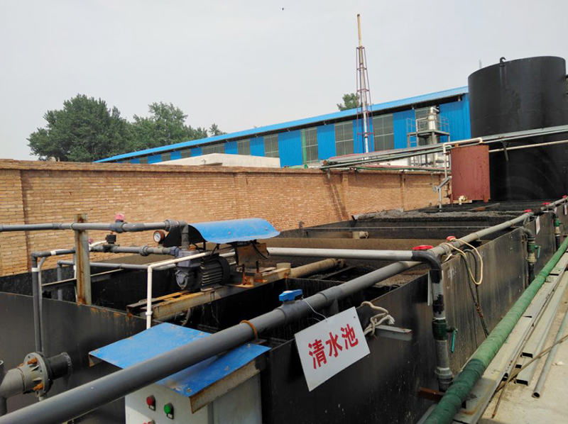 新鄉(xiāng)巨人工貿有限公司污水處理工程